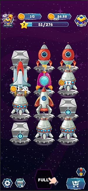 Merge Spaceships Galaxy Game(圖4)-速報App