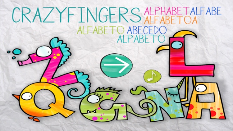 ABC Crazyfingers Alphabet