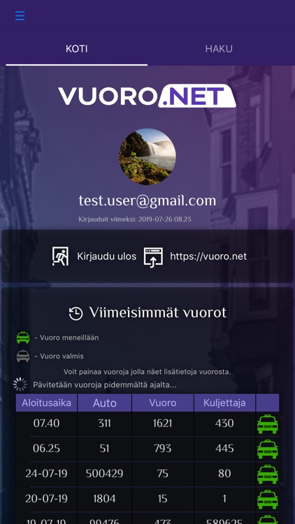 VuoroNet