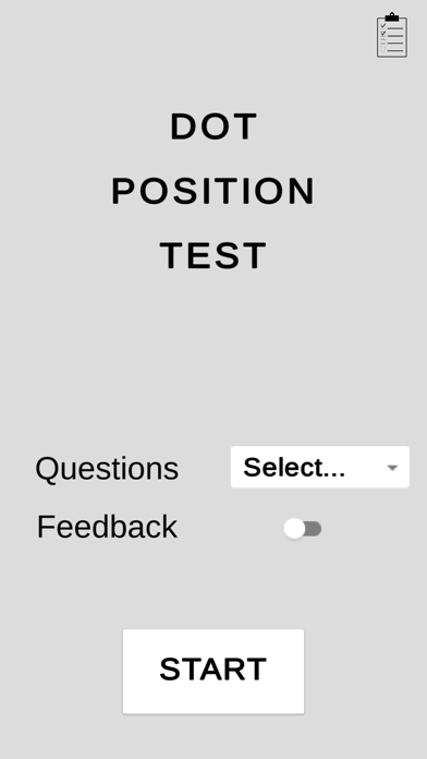 Dot Position Test screenshot 1