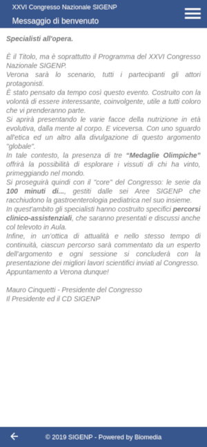 Congresso SIGENP 2019(圖2)-速報App