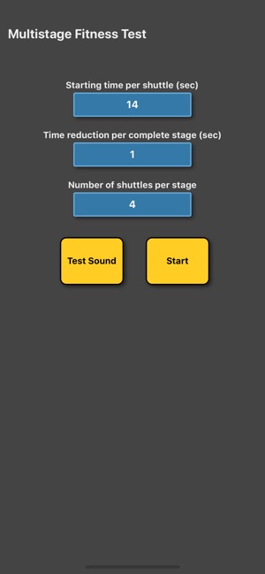 Multistage Fitness Bleep Test(圖2)-速報App