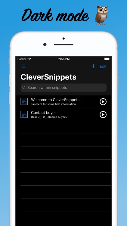 CleverSnippets screenshot-4