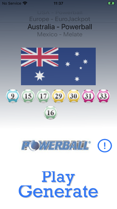 LottoWin - Powerball Lotto screenshot 2