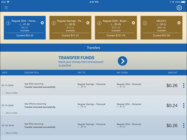 Decatur County Bank Biz iPad(圖3)-速報App