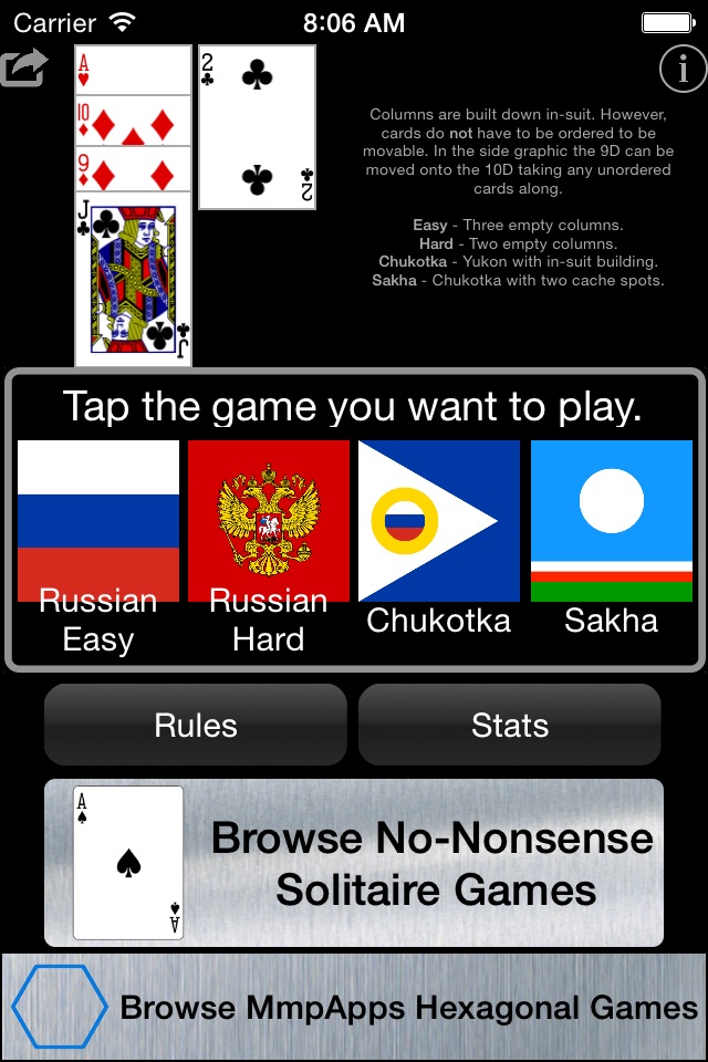 Russian Solitaire screenshot 4