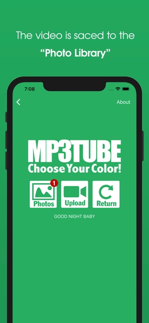 MP3TUBE  - 音声を動画ファイルに変換するアプリ(圖4)-速報App