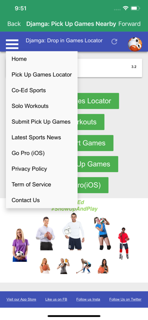 Djamga: Pick Up Games Nearby(圖8)-速報App