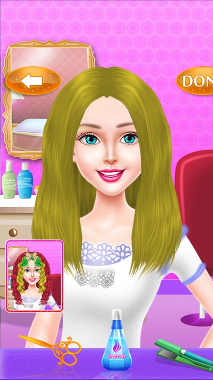 Fashion Hair Salon - Cool Game screenshot-5