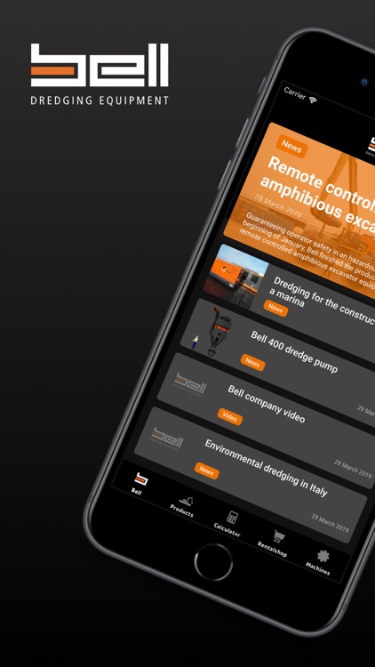 Bell Dredging Equipment app