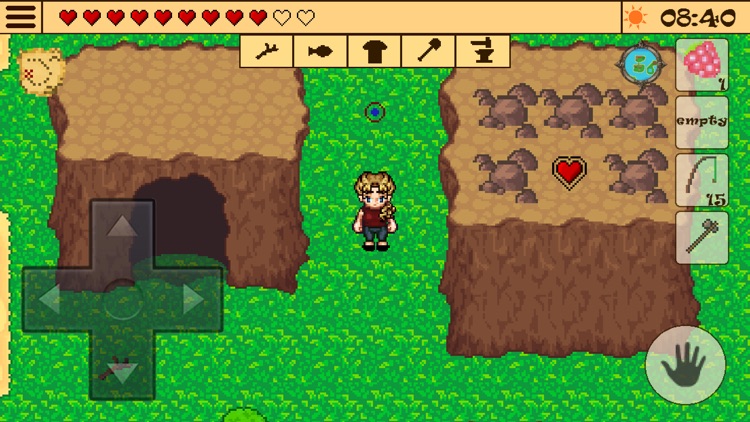 Survival RPG: Lost treasure 2d