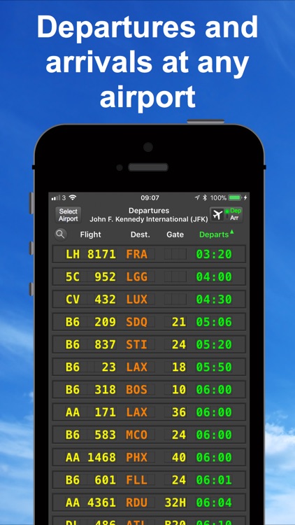 mi Flight Board Airport status screenshot-3