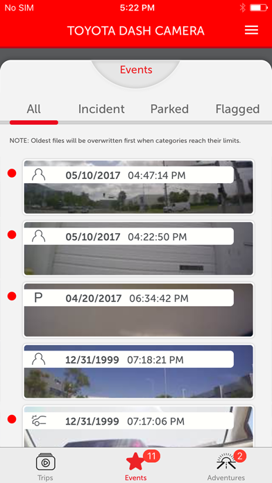 Toyota Dashcam Viewer screenshot 2