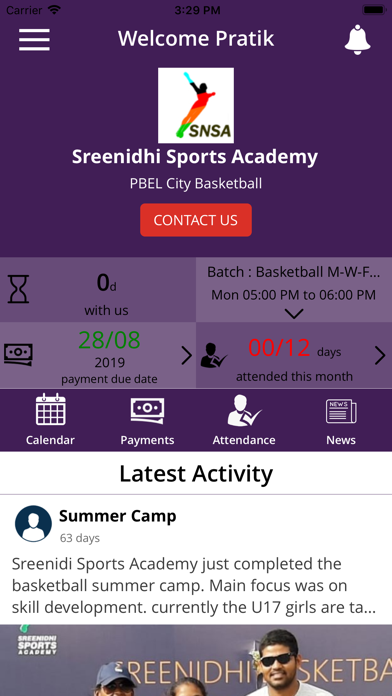 Sreenidhi Sports Academy screenshot 2