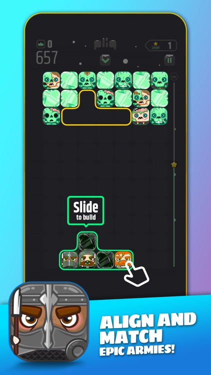 pliq: Epic Clash Arcade Puzzle