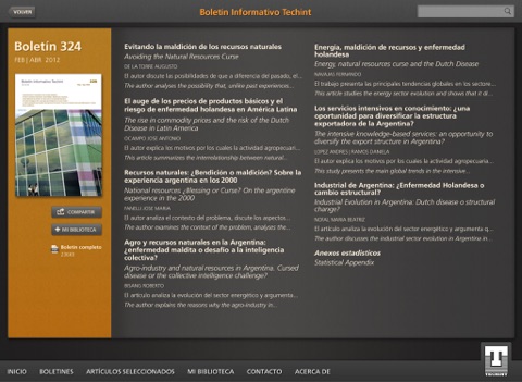 Boletín Informativo Techint screenshot 4