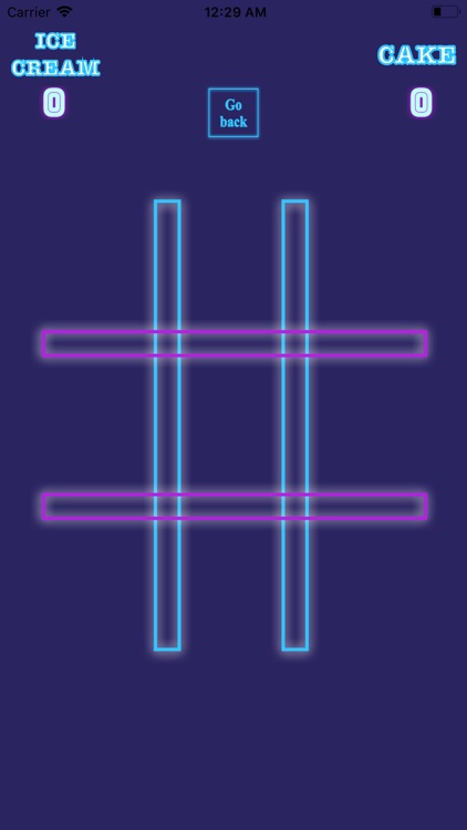 Tic Tac Toe: Ice Cream VS Cake