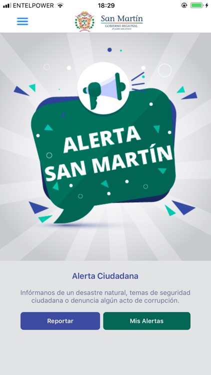 Alerta San Martin
