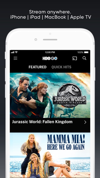 HBO GO: Stream with TV Package