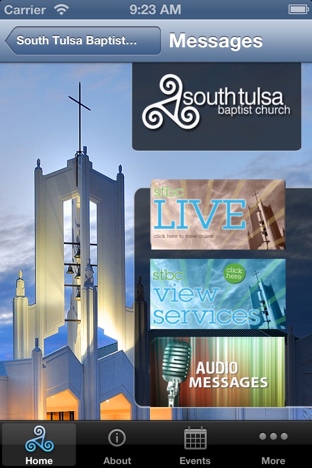 South Tulsa Baptist Church screenshot 2