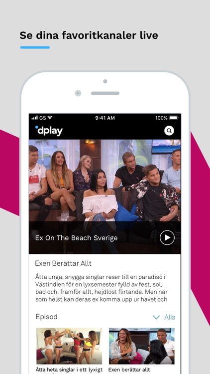 dplay – TV, serier och esport