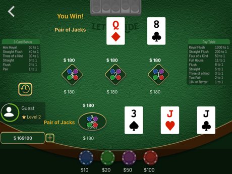 Tips and Tricks for Let it Ride Poker Casino