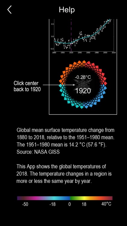 3D Global Temperature Map screenshot-9