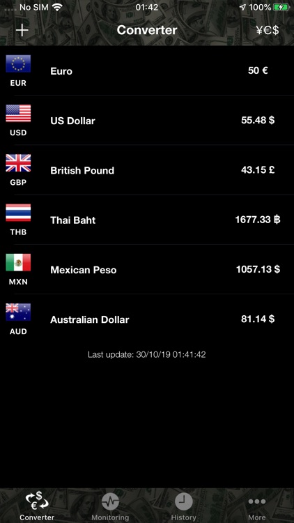 Currency Converter & Monitor screenshot-4