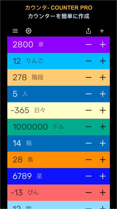 カウンタ PRO - Tally Counterのおすすめ画像1