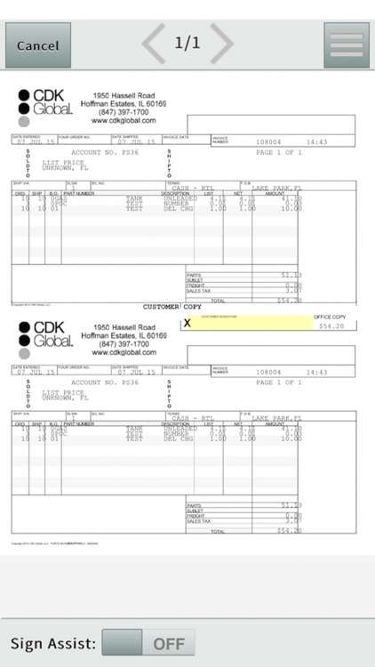 CDK eSignature