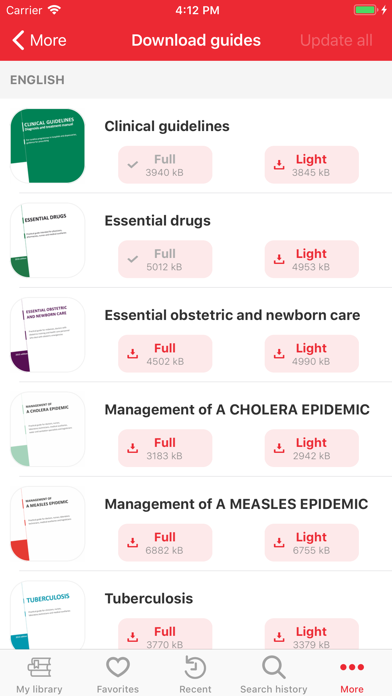 How to cancel & delete MSF Medical Guidelines from iphone & ipad 4