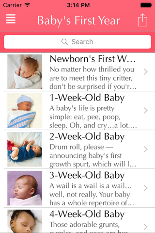 Baby's first year | milestones screenshot 2