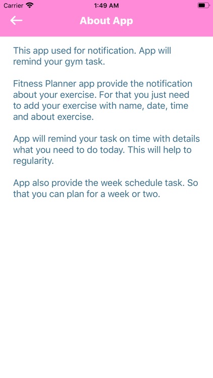 Daily Fitness Planner screenshot-3