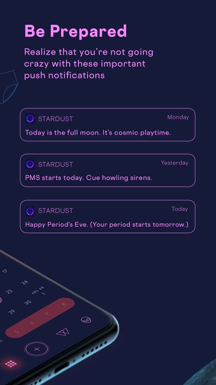 Stardust Period Tracker screenshot-5
