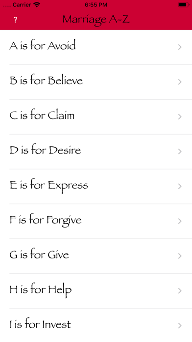 How to cancel & delete Marriage A-Z from iphone & ipad 2