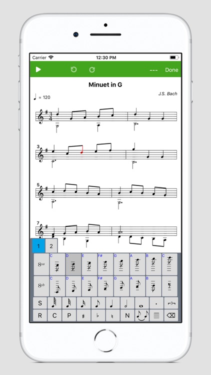 Score Creator: compose music