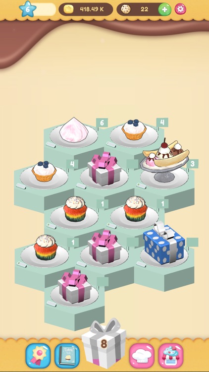 Bakery Merge Idle 3D