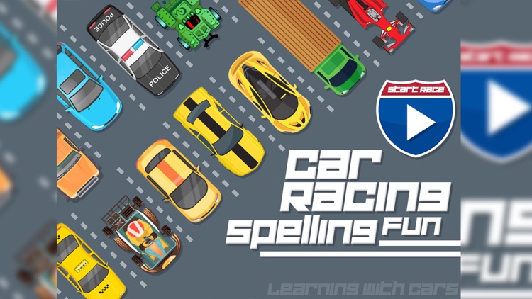 Car Racing Spelling Fun