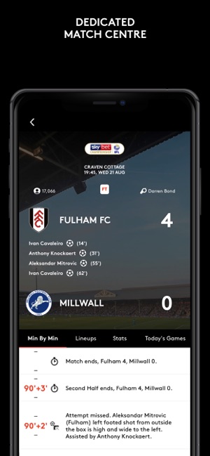 FFCtv - Fulham FC TV App(圖4)-速報App