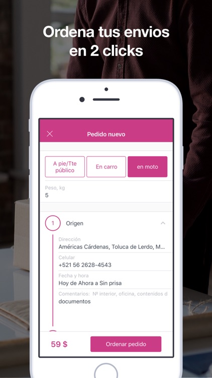 Dostavista: Mensajeria Express