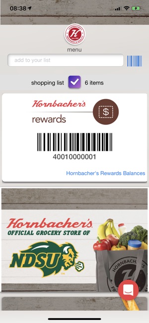 Hornbacher's Rewards