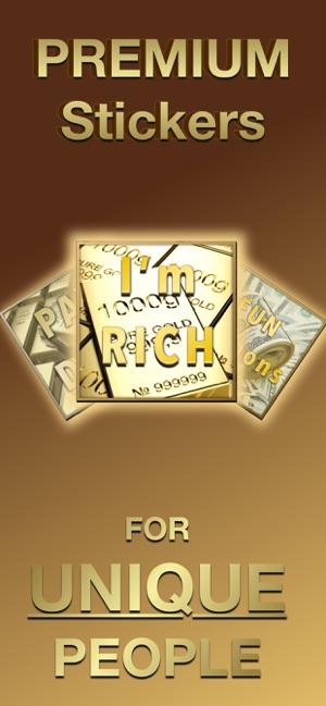 I am RICH - filthy Rich ONLY!