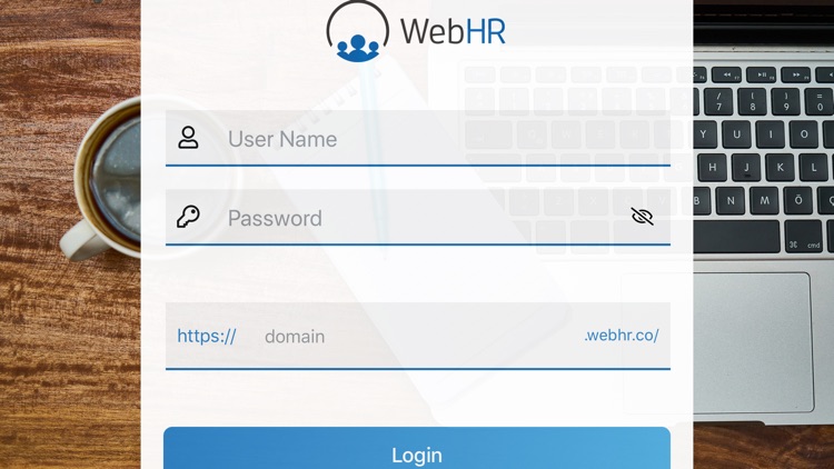 WebHR Visitors Kiosk