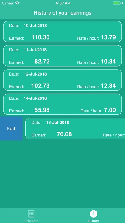 PiecePay: Piecework Calculator screenshot-7