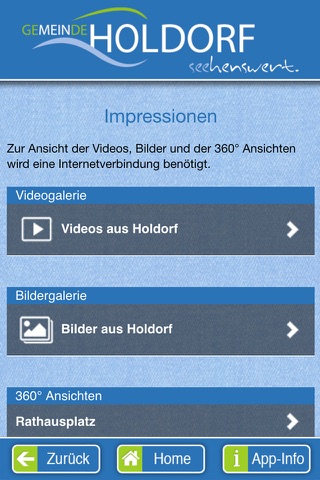 Holdorfer App screenshot 2