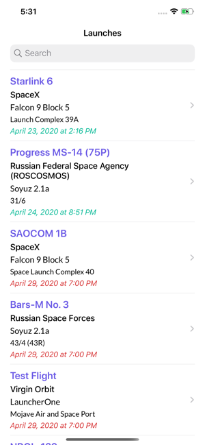 Liftoff: Track Rocket Launches(圖1)-速報App