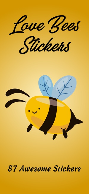 Love Bees Stickers(圖1)-速報App