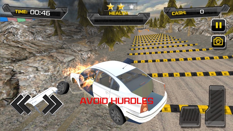 Speed Bump & Car Crash 3D screenshot-3