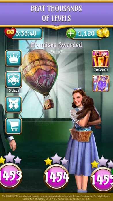 The Wizard of Oz: Magic Match Screenshot 2