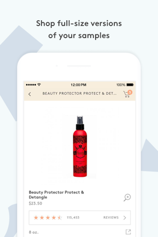 Birchbox screenshot 3